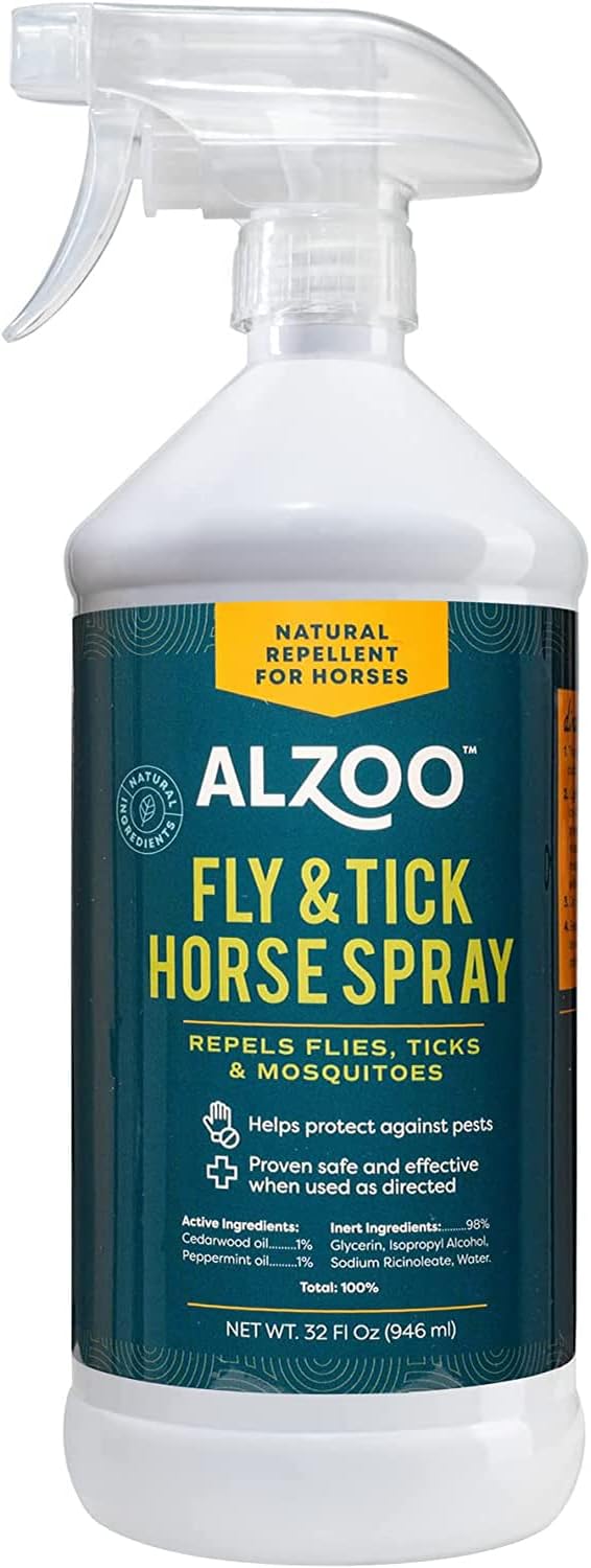 Fly and Tick Horse Spray, Repels Mosquitoes