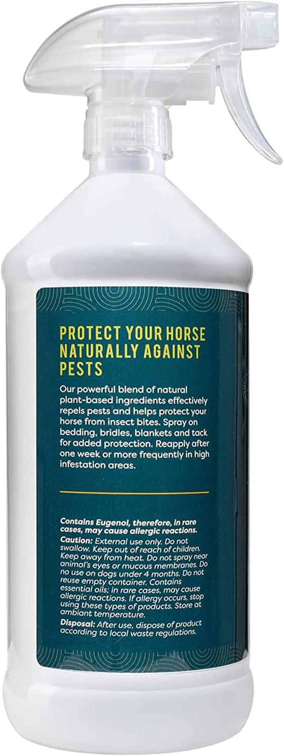 Fly and Tick Horse Spray, Repels Mosquitoes