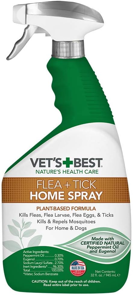 Vet's Best Flea and Tick Home Spray For Dogs