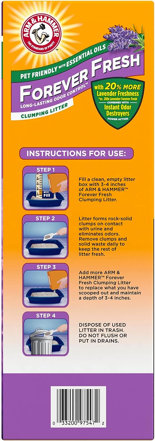 Arm & Hammer Forever Fresh Clumping Cat Litter