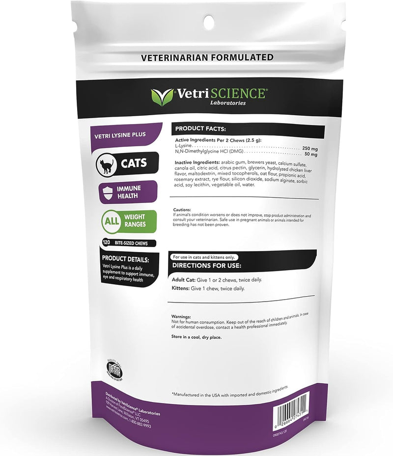 Immune and Respiratory Support Vitamins for Cats