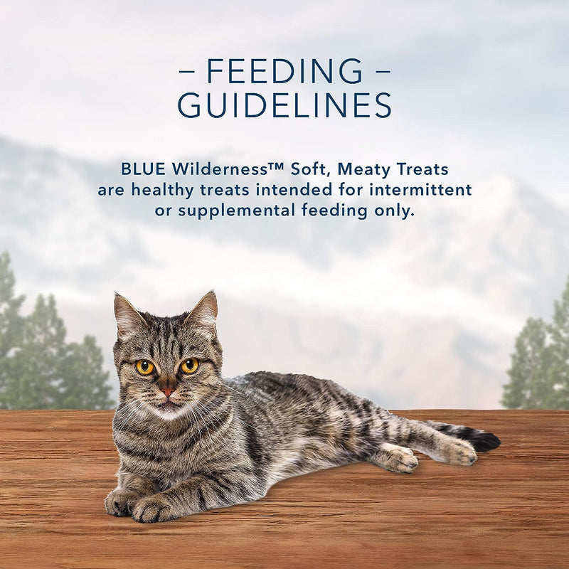 Blue Buffalo Wilderness Grain Free Soft-Moist Cat Treats