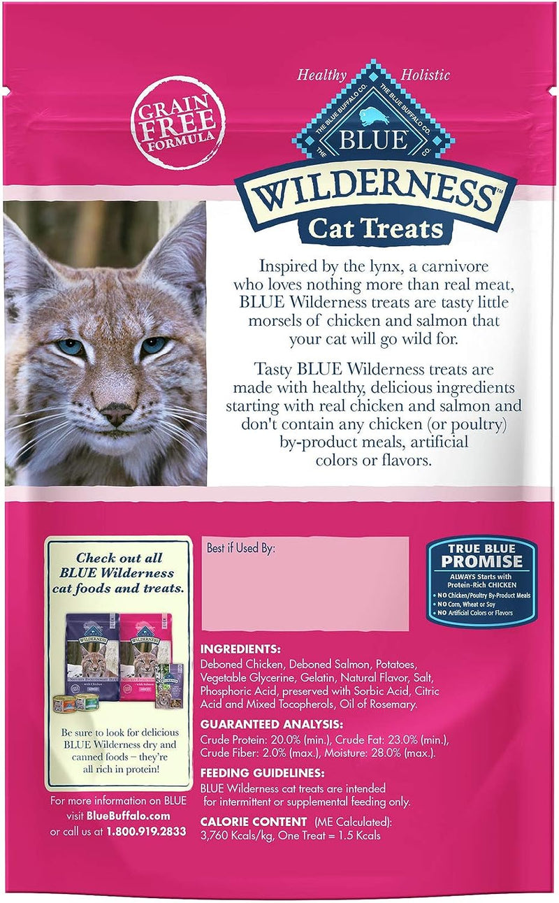 Blue Buffalo Wilderness Grain Free Soft-Moist Cat Treats