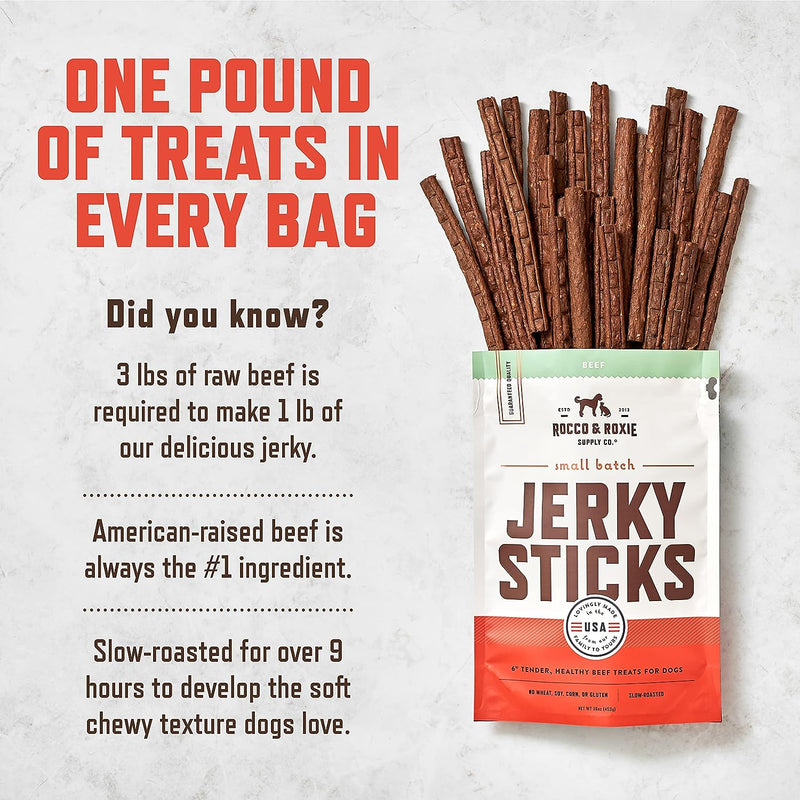 Rocco & Roxie Jerky Dog Treats